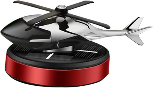 Solar-Powered Helicopter Car Air Freshener