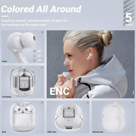 T6 Crystal Earphones