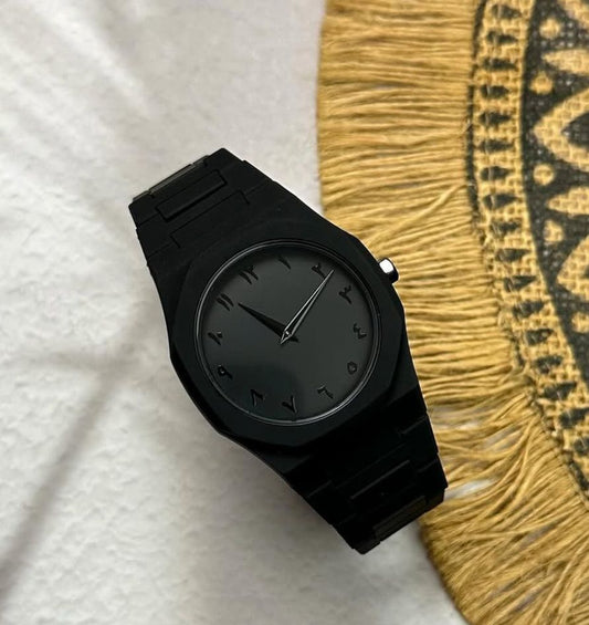 Arabic Aura Men & Women Stylish Slim Business Watch with Arabic Numeric Dial