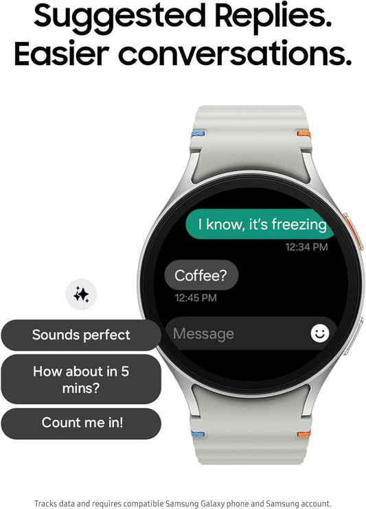 Samsung Galaxy Watch 7 Smartwatch, 44mm, Bluetooth, Sleep Coaching, Fitness Tracker (UAE Version)
