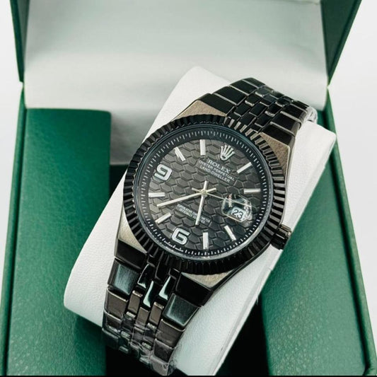 Men stylish slim Rolex Watch